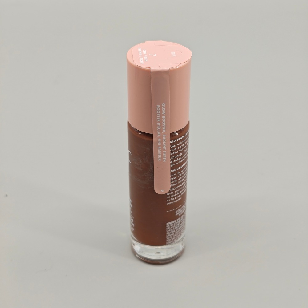 elf Halo Glow Liquid Filter Glow Booster Shade 7 Deep Rich 1.06oz New - Picture 4 of 8
